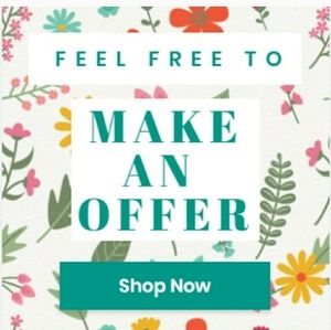 Like the item not the price? Make an offer now!